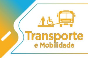 ícones de pessoas com deficiência sobrem um elevador de um ônicus - Transporte e Mobilidade